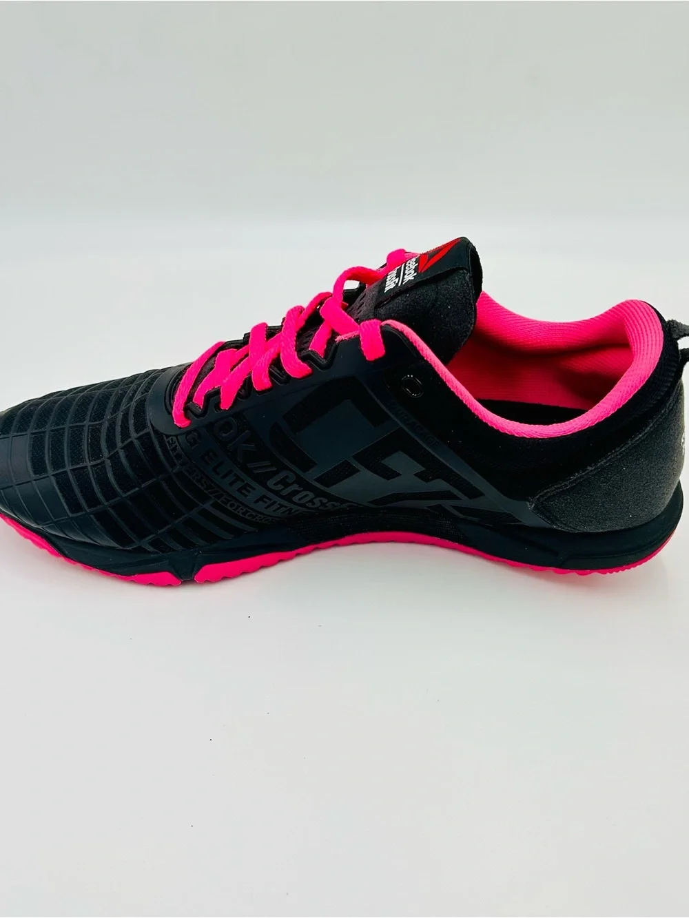 Reebok shoes CrossFit Sprint TR trainers workout black and pink women size 9 - Picture 4 of 11